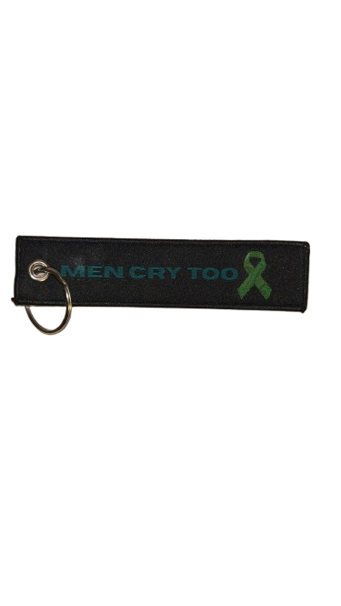 Men Cry Too Key Tag