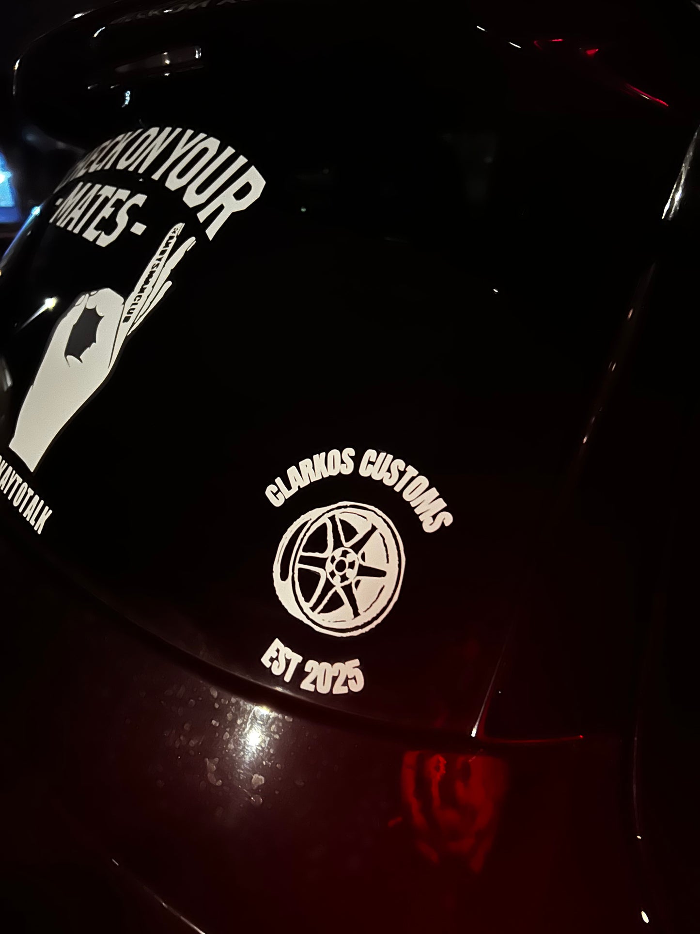 Personalised decal