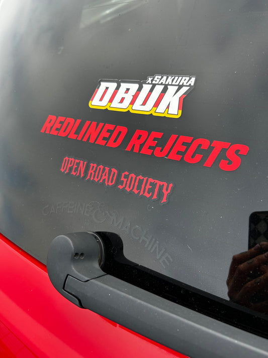 Open Road Society Sticker