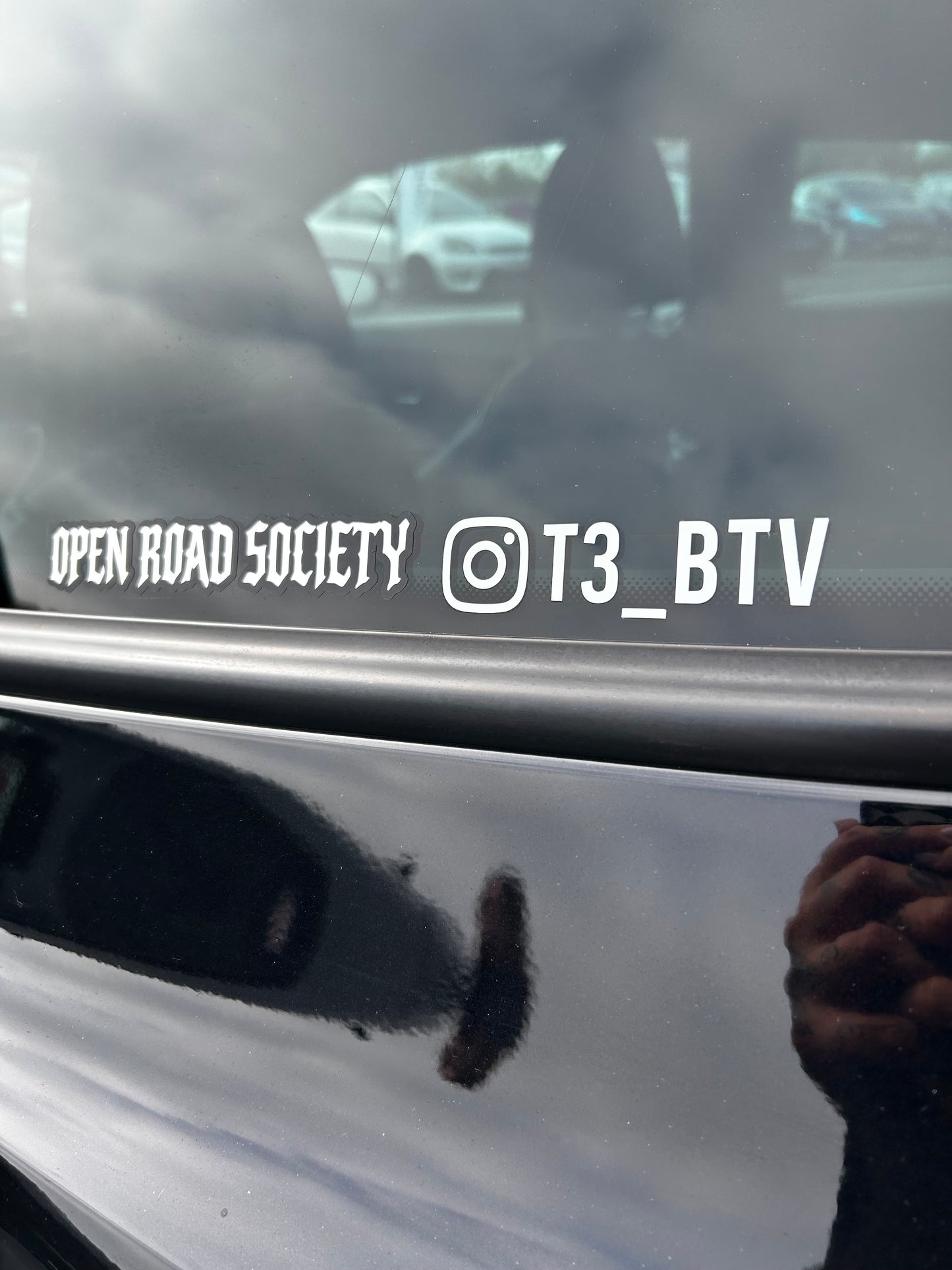 Open Road Society Sticker
