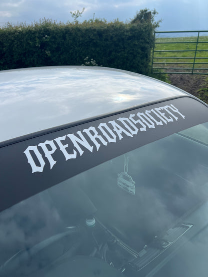 Open Road Society Sun-Strip