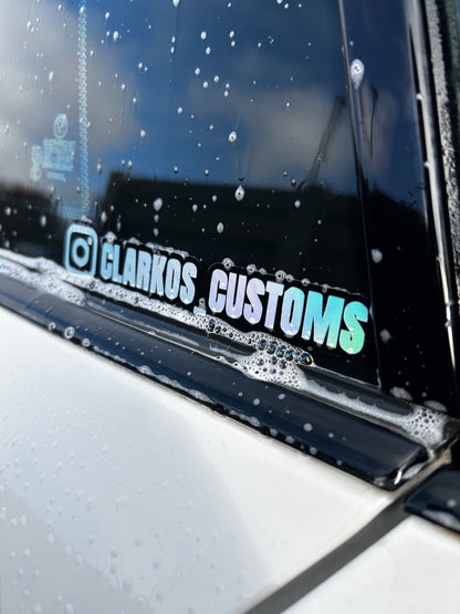 Personalised decal