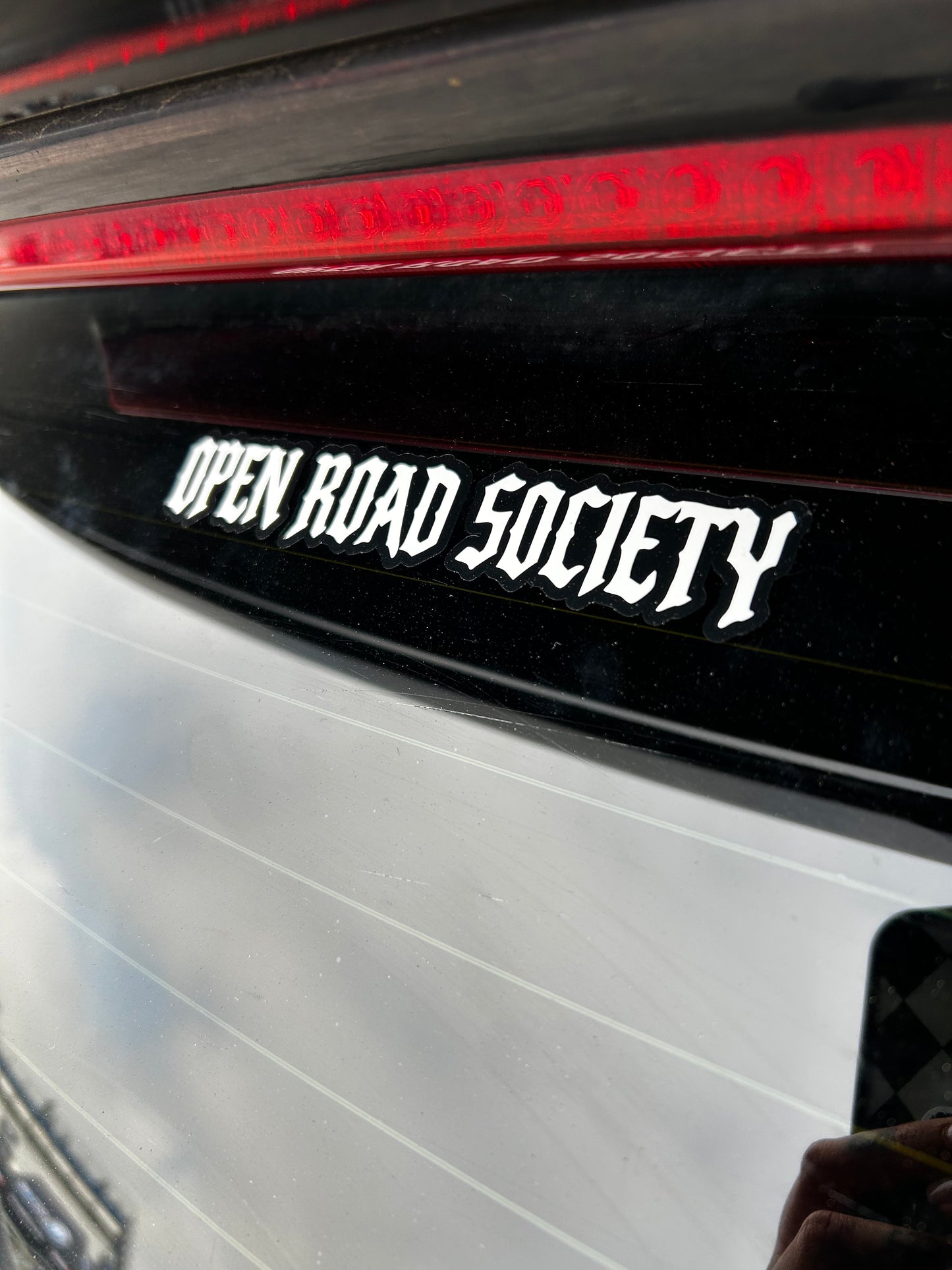 Open Road Society Sticker