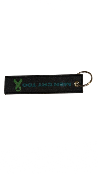 Men Cry Too Key Tag